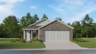 New construction Single-Family house 406 Southern Magnolia Wy, Magnolia, TX 77354 plan Oakridge - image