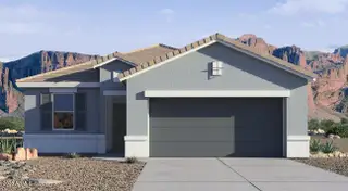 New construction Single-Family house 5538 E Button Ln, San Tan Valley, AZ 85140 - image