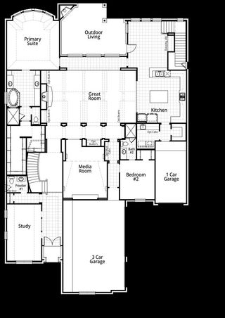 New construction Single-Family house 9914 Twistleaf St, Frisco, TX 75035 plan 618.125 - image