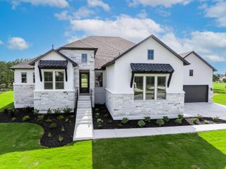 New construction Single-Family house 112 Rancho Deluxe, Liberty Hill, TX 78642 plan Marley - image