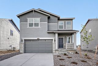 New construction Single-Family house 385 Wildflower Ct, Bennett, CO 80102 plan Grove - image