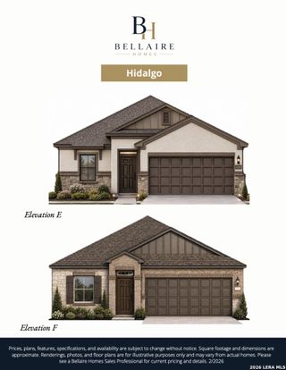 New construction Single-Family house 6547 Scooby Acres, San Antonio, TX 78253 plan Hidalgo - image