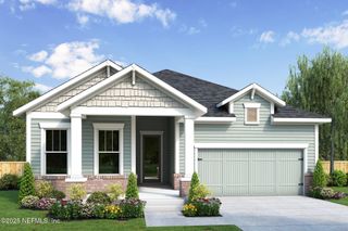 New construction  house 5760 Canopy Row St, Jacksonville, FL 32224 plan The Skinners - image