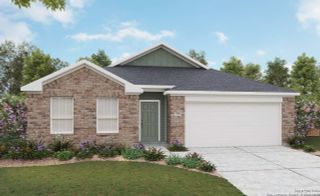 New construction Single-Family house 3539 Starbright Drive, New Braunfels, TX 78132 Landmark Series - Kimbell- photo