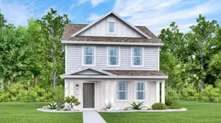 New construction Single-Family house 592 Sormonne Lp, Kyle, TX 78640 plan Rosedale - image