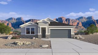 New construction  house 5854 E Rosina Dell Pl, San Tan Valley, AZ 85140 plan Saguaro - image