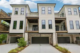 New construction Townhouse house 210 Midnight Oak Run, Unit 3, Alpharetta, GA 30009 plan The Chamberlain - image