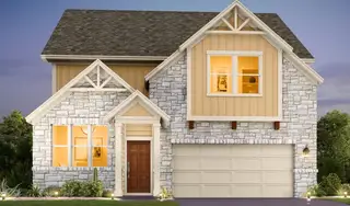 New construction Single-Family house 318 Willow Heights Dr, Hutto, TX 78634 plan Cassidy - image