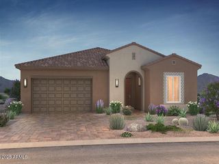 New construction Single-Family house 13011 W Eagle Feather Rd, Peoria, AZ 85383 plan Vantage II Elevation A - image