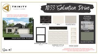 New construction Single-Family house 1033 Salvation Dr, Weatherford, TX 76088 plan The Concho - image