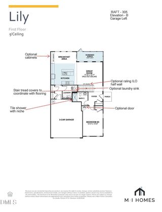 New construction Townhouse house 3157 Mission Olive Pl, Unit 305, New Hill, NC 27562 - image
