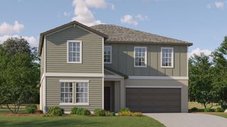 New construction Single-Family house 22485 Nebula Wy, Land O' Lakes, FL 34637 plan Trenton - image
