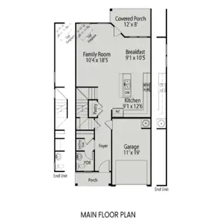 New construction Single-Family house 3837 Well Fleet Dr, Fuquay Varina, NC 27592 plan The Graham Interior - image