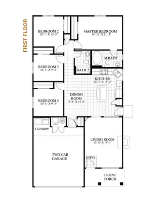 New construction Single-Family house 432 Joyfield Dr, Clint, TX 79836 plan Dublin 32 Nm Ssc - image