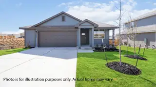 New construction Single-Family house 203 Balmorehea St, Kyle, TX 78640 plan The Abbot - image