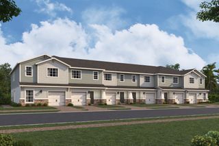 New construction Townhouse house 2696 Brave Reeves Rd, Orlando, FL 32822 plan Santa Rosa - image