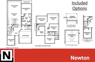 New construction house 21507 Sand Fringepod Wy, Cypress, TX 77433 plan Newton - image