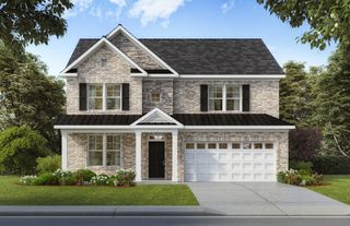 New construction  house 1608 Lacebark Elm Wy, Lawrenceville, GA 30045 plan Hampshire - image