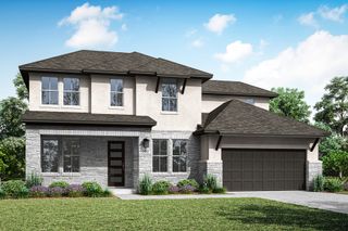 New construction Single-Family house 317 Smoke Signal Ct, Liberty Hill, TX 78642 plan Davenport - image