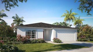 New construction  house 9815 N Angela Rd, Dunnellon, FL 34433 plan Marigold - image
