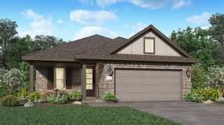 New construction house 16887 Buckwood Trl, Splendora, TX 77372 plan Austen - image