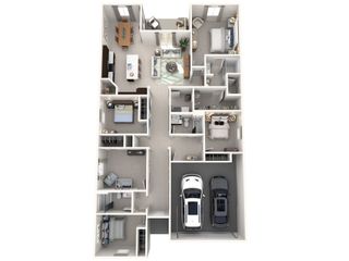 New construction Single-Family house 26049 Olive Rose Wy, Groveland, FL 34736 plan Lantana - image