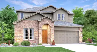 New construction Single-Family house 177 Cibolo Creek Lp, Bastrop, TX 78602 plan Brock - image