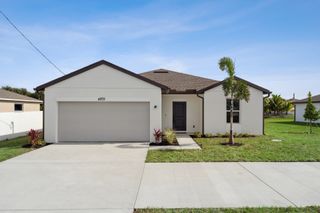 New construction Single-Family house 4273 Sw Port St. Lucie Blvd, Port St. Lucie, FL 34953 plan Azalea II - image