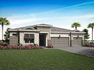 New construction house 10616 Sw Larocca Wy, Port St. Lucie, FL 34987 plan Noble - image