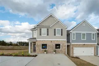 New construction Townhouse house 7441 Knoll Hollow Rd, Lithonia, GA 30058 plan The Lenox II - image