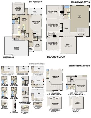 New construction Single-Family house 17143 Elder Walnut Dr, Elmendorf, TX 78112 plan Poinsettia - image