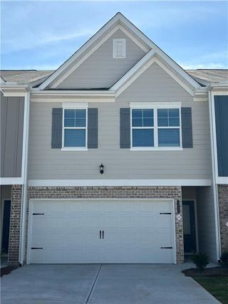 New construction Townhouse house 11718 Chatham Drive, Hampton, GA 30228 The Normandy - photo