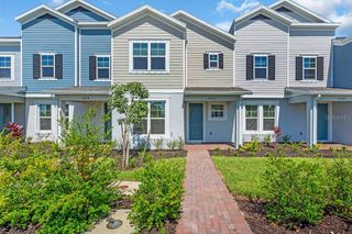 New construction Townhouse house 1435 Alston Bay Blvd, Apopka, FL 32703 plan Madison - image