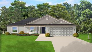 New construction Single-Family house 12609 Ne 48Th St, Oxford, FL 34484 plan 1755 - image