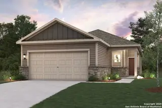 New construction Single-Family house 1523 Elvin Smt, San Antonio, TX 78073 plan Isabella - 1585 - image