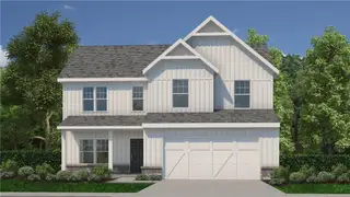 New construction Single-Family house 4134 Eberly Wy, Flowery Branch, GA 30542 plan Fairfax - image