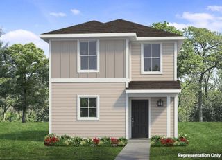 New construction  house 117 Summer Dr, Elgin, TX 78621 plan Harvest Ridge 1088 - image