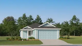 New construction  house 15102 Azzurro Stone, Elmendorf, TX 78112 plan Oakridge - image