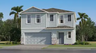 New construction Single-Family house Palm Bay, FL 32909 plan Edison II - image