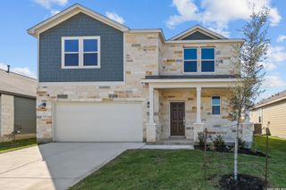 New construction Single-Family house 8412 Rocket Vw, San Antonio, TX 78263 plan Frio - 2165 - image