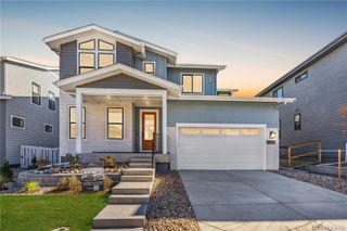 New construction Single-Family house 11110 Encantado Trl, Lone Tree, CO 80134 plan 4063 Halle Elevation B - Low Slope Contemporary - image