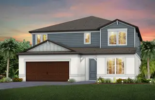 New construction Single-Family house 6595 Blazing Spirit St, Wesley Chapel, FL 33545 plan Yellowstone - image