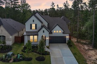 New construction Single-Family house 29784 Brushy Gables Dr, Magnolia, TX 77354 plan 4069 Elevation D - image