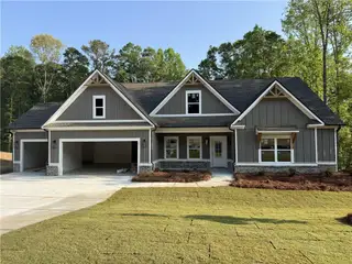 New construction Single-Family house 1285 Birch Wy, Loganville, GA 30052 plan (GA)Emerson Ranch A.2 3 Front Entry (with bonus) - image