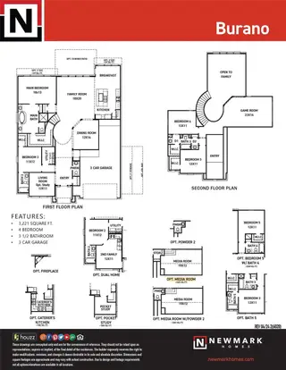 New construction Single-Family house 8729 Antelope Canyon Wy, Iowa Colony, TX 77583 plan Burano - image