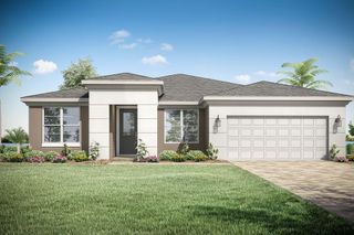 New construction  house 9594 Sw Indra Wy, Port St. Lucie, FL 34987 plan Dahlia - image