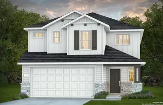 New construction Single-Family house 927 Bluegrass Pt, New Braunfels, TX 78130 plan Coolidge - image
