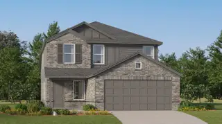 New construction Single-Family house 1156 Oak Shade Cir, Magnolia, TX 77355 plan Morrow - image