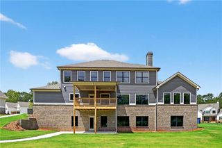 New construction Single-Family house 176 Blue Rider Trl, Hoschton, GA 30548 plan Norwood - image