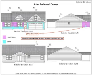 New construction Single-Family house 1209 Loch View Ln, Chesnee, SC 29323 - image